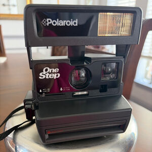 Vtg from 90’s-Polaroid One Step Black Instant Film Camera One Size
